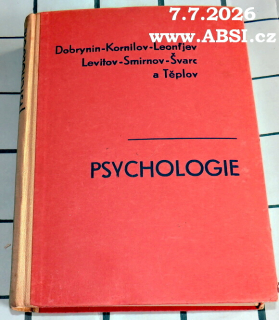 PSYCHOLOGIE