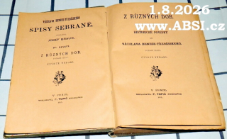 Z RŮZNÝCH DOB - HISTORICKÉ POVÍDKY - POŘADÍ TŘETÍ