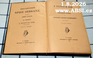 Z RŮZNÝCH DOB - HISTORICKÉ POVÍDKY - POŘADÍ ŠESTÉ