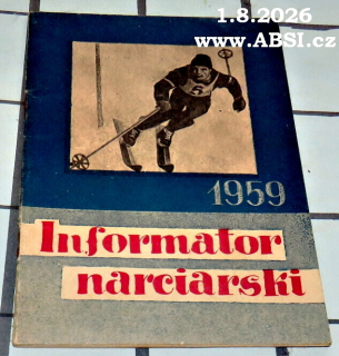 INFORMATOR NARCIARSKI 1959