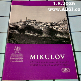 ZNOJMO - MĚSTSKÁ PANÁTKOVÁ REZERVACE, STÁTNÍ ZÁMEK A PAMÁTKY V OKOLÍ - SIN