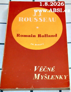 VĚČNÉ MYŠLENKY - J.J. ROUSSEAU