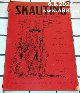 SKAUTING VĚSTNÍK HLAVNÍHO STANU OBCE ČS. BADEN - POWELLOWÝCH SKAUTŮ - ROČNÍK II.