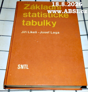 ZÁKLADNÍ STATISTICKÉ TABULKY