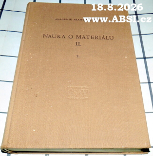 NAUKA O MATERIÁLU II.