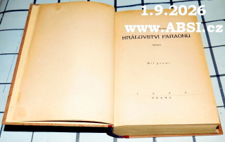 KRÁLOVSTVÍ FARAONŮ díl PRVNÍ