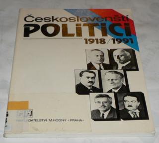 ČESKOSLOVENŠTÍ POLITICI