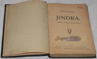 JINDRA (OBRAZ Z NAŠEHO ŽIVOTA)