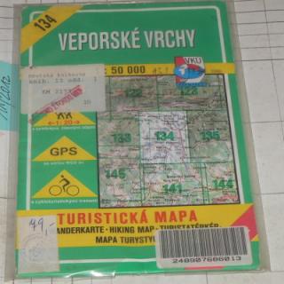 VEPORSKÉ VRCHY 1 : 50 000 