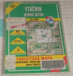 VTÁČNÍK - HORNÁ NITRA 1 : 50 000 