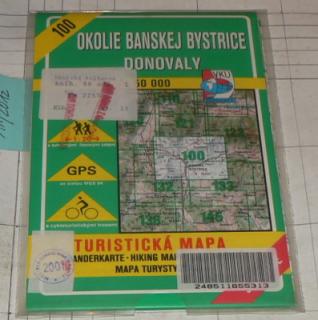 OKOLIE BANSKEJ BYSTRICE - DONOVALY 1 : 50 000