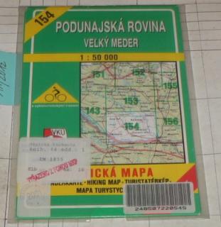 PODUNAJSKÁ PROVINA - VEĹKÝ MEDER 1 : 50 000